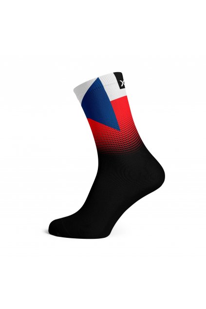 Cyklistické ponožky SOX Czech Republic Flag Socks