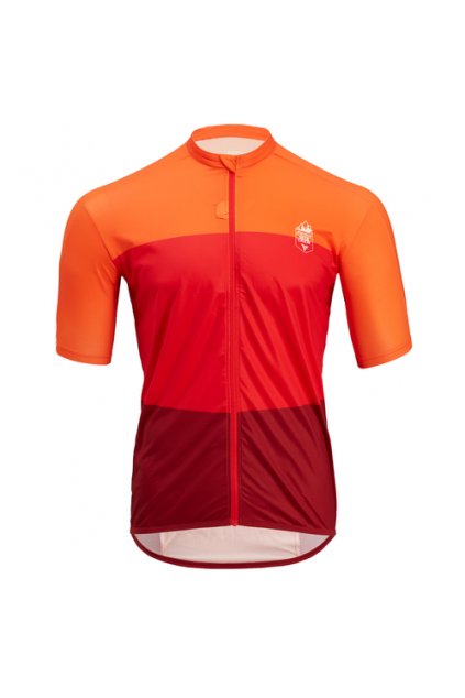 Pánský cyklistický dres SILVINI Turano Pro, red merlot