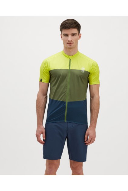 Pánský cyklistický dres SILVINI Turano Pro, olive ocean