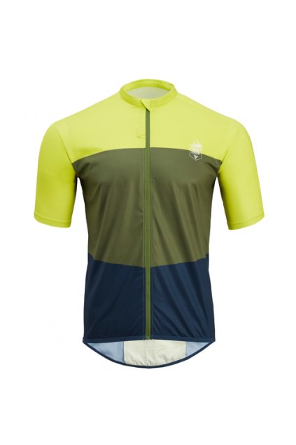 Pánský cyklistický dres SILVINI Turano Pro, olive ocean