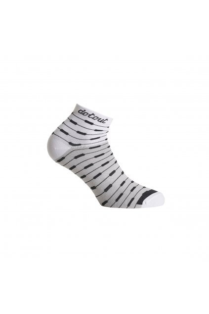 Dámské cyklistické ponožky DOTOUT FLIP, white