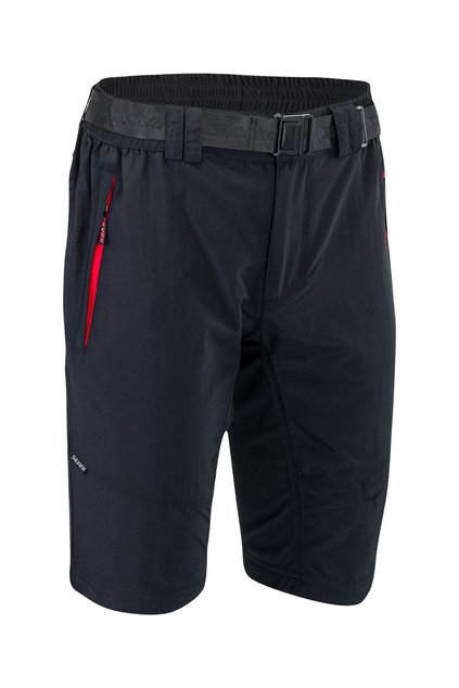 Pánské volné MTB kalhoty SILVINI Rango, black-red