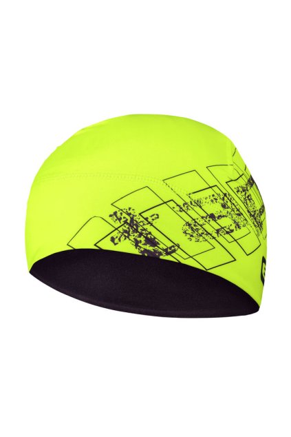 Zimní sportovní čepice ETAPE FIZZ, žlutá fluo/černá