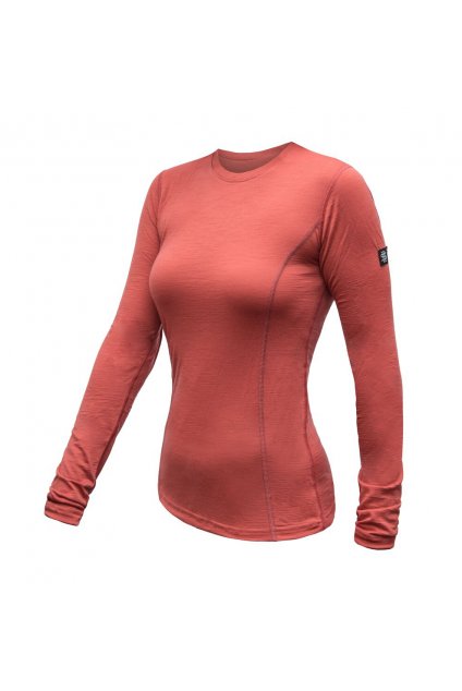 Dámské funkční triko SENSOR MERINO ACTIVE, terracotta