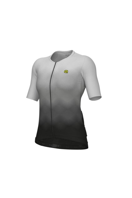 Dámský letní cyklistický dres ALÉ R-EV1 VELOCITY 2.0, ice grey