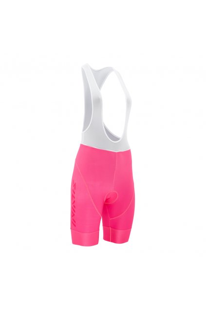 Dětské cyklistické kalhoty SILVINI Sueli Bib, fuchsia/white