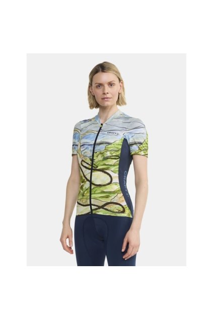 w cyklodres craft adv endur graphic modra 10