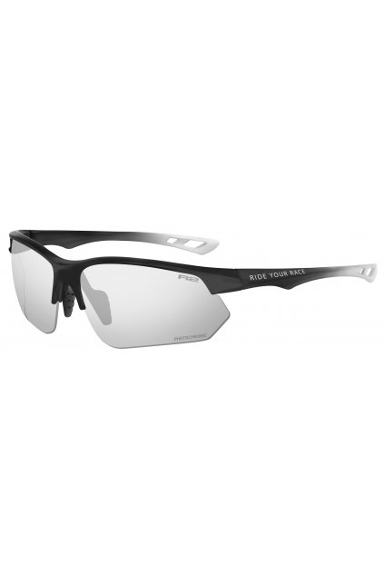 Fotochromatické sluneční brýle R2 DROP, black/white matt