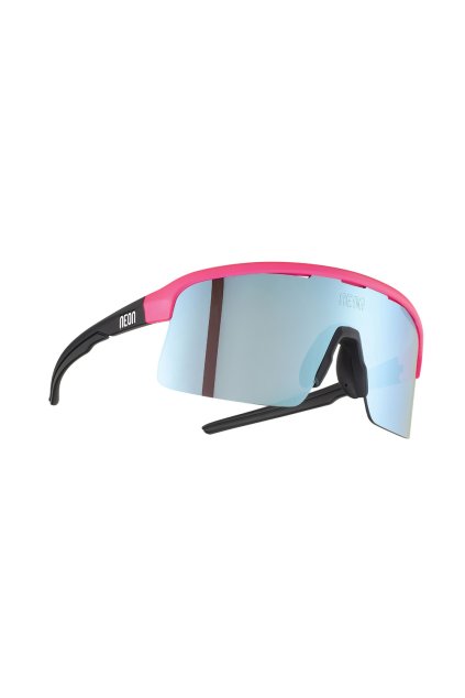 Cyklistické brýle NEON ARROW 2.0 , rámeček PINK/BLACK MATT, skla MIRROR ACCIAIO CAT 3