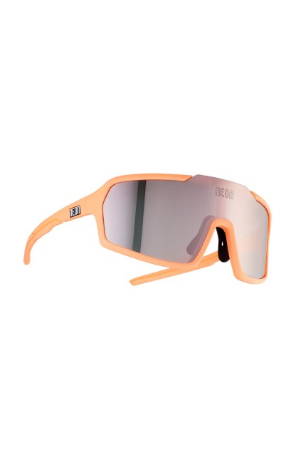 Cyklistické brýle NEON ARIZONA 2.0, rámeček PEACH, skla MIRROR LIGHT PINK CAT 3