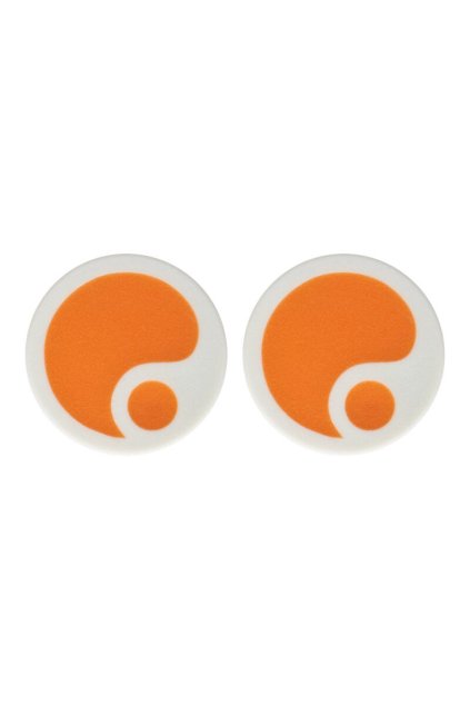 Koncovky na řidítka ERGON GA oranžová