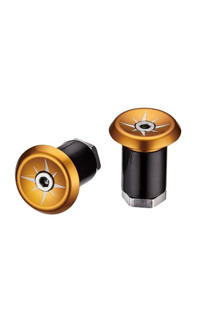 Zátky do řidítek CICLOVATION Lock-In Vortex bronzová