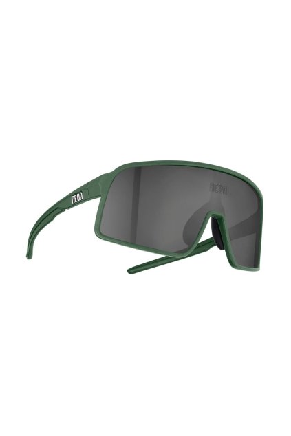 Cyklistické brýle NEON STRATUS, rámeček ARMY GREEN, skla DARK BLACK CAT 3