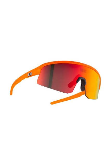 Cyklistické brýle NEON VIPER, rámeček CRYSTAL ORANGE FLUO, skla MIRROR RED CAT 3