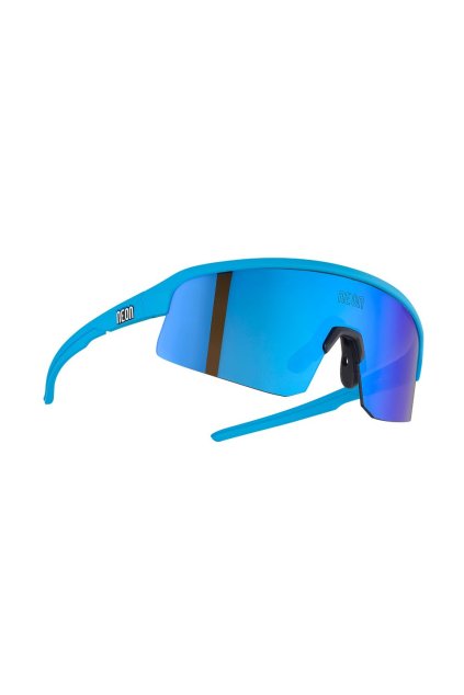 Cyklistické brýle NEON VIPER, rámeček CYAN, skla MIRROR BLUE CAT 3