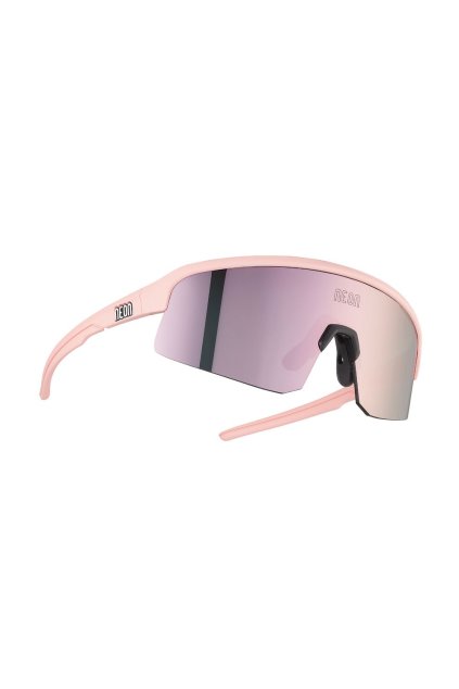 Cyklistické brýle NEON VIPER, rámeček LIGHT PINK, skla MIRROR LIGHT PINK CAT 3