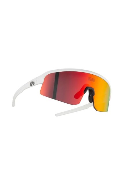 Cyklistické brýle NEON VIPER, rámeček WHITE, skla MIRROR RED CAT 3