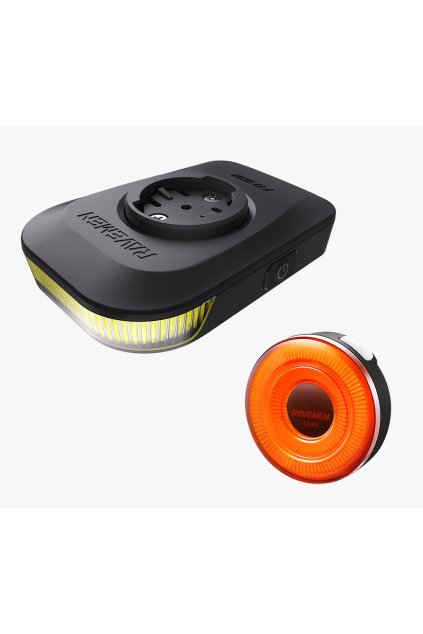 Set světel RAVEMEN LIGHTS přední FR300 + zadní CL05