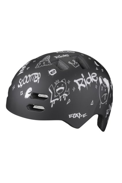 Dětská cyklistická přilba ETAPE BUDDY, černá mat