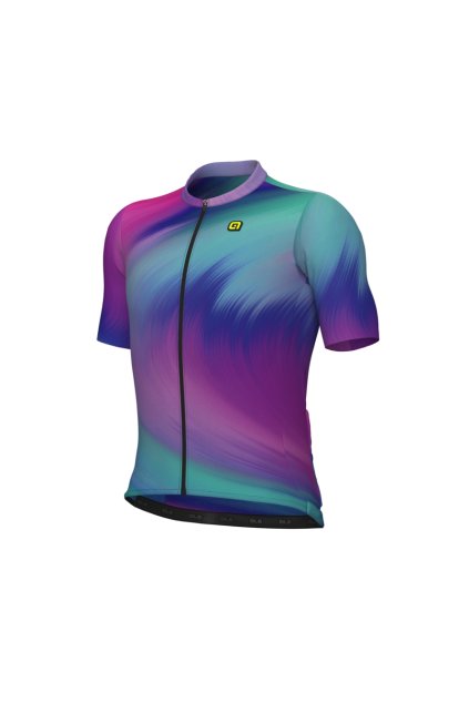 Pánský letní cyklistický dres ALÉ AURORA PR-E, multicolor