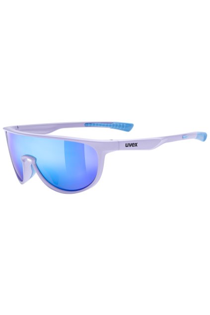 Dětské sportovní sluneční brýle UVEX SPORTSTYLE 515, lavender matt/mir. silver