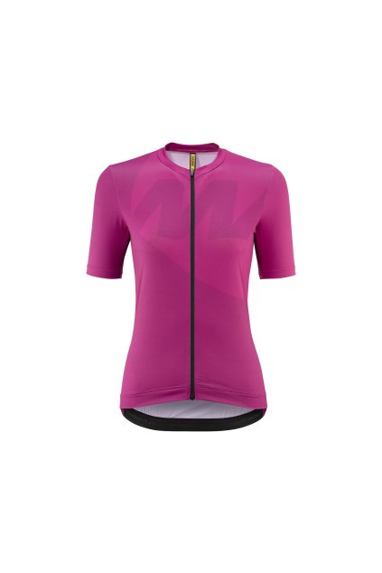 MAVIC DÁMSKÝ DRES S KRÁTKÝM RUKÁVEM ICON GRAPHIC FUCHSIA (T000586)