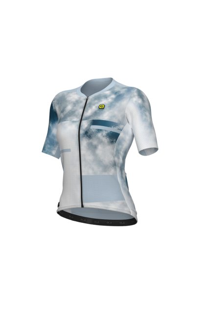 Dámský letní cyklistický dres ALÉ ATMOSFERA PR-E, iris