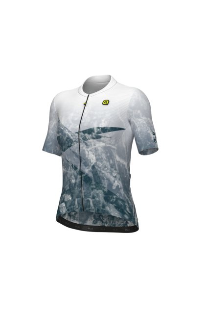 Dámský letní cyklistický dres ALÉ QUARTZ PR-E, green