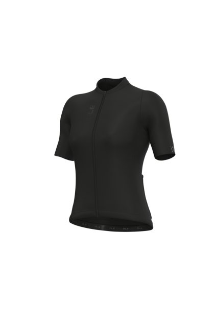 Dámský letní cyklistický dres ALÉ COLOR BLOCK PRAGMA, black