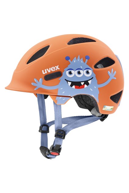 Dětská cyklistická helma UVEX OYO STYLE, MONSTER PAPAYA MATT