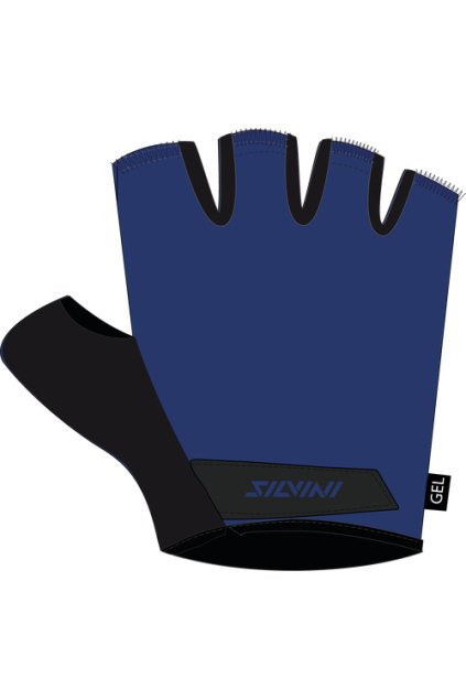 Pánské cyklistické rukavice SILVINI Gaiono, blue