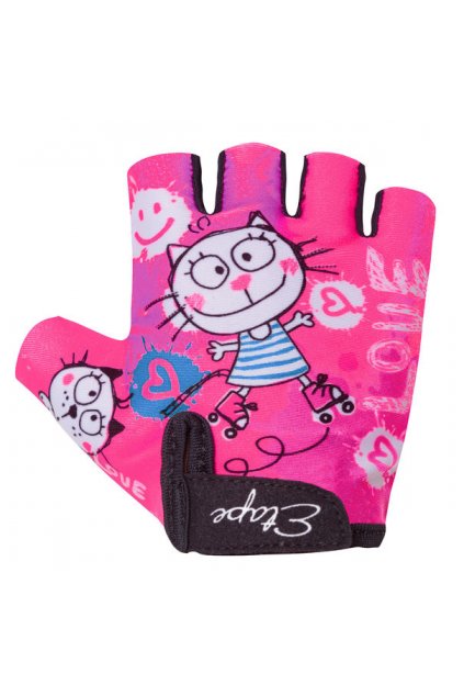 Etape – dětské rukavice TINY, růžová