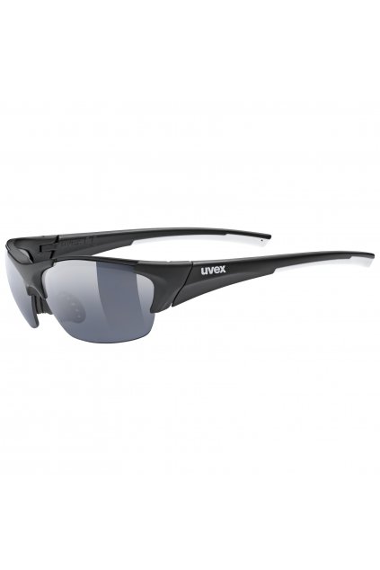 Cyklistické sluneční brýle UVEX BLAZE III, BLACK MAT/SMOKE