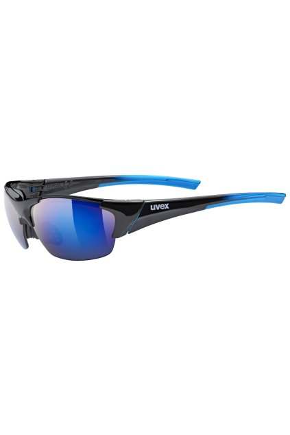 Cyklistické sluneční brýle UVEX BLAZE III, BLACK BLUE/MIRROR BLUE
