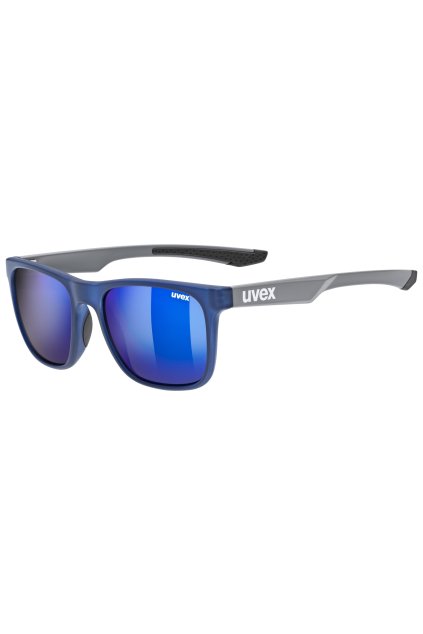 Lifestylové sluneční brýle UVEX LGL 42, BLUE GREY MAT/MIRROR BLUE