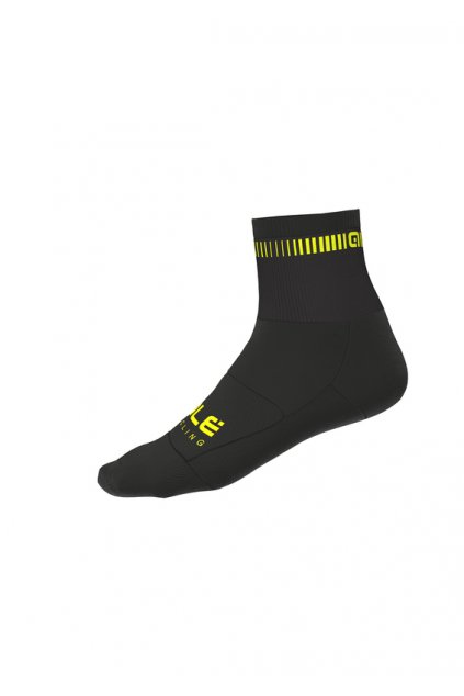 Cyklistické ponožky ALÉ LOGO Q-SKIN SOCKS (Velikost S)
