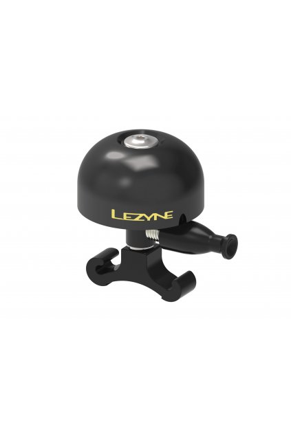 zvonek classic brass medium all black bell black