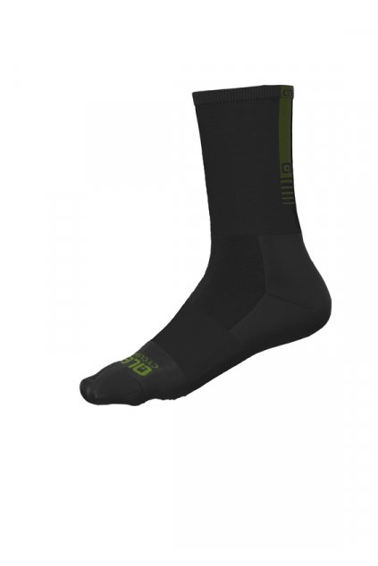 Cyklistické ponožky ALÉ THERMO GREEN SOCKS H18 (Velikost Velikost S/36-39)