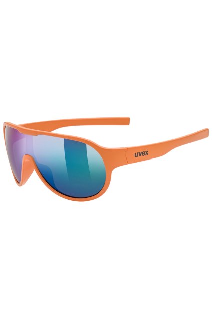 Dětské sportovní sluneční brýle UVEX SPORTSTYLE 512, ORANGE MAT