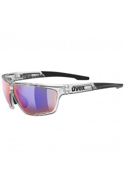 Cyklistické sluneční brýle UVEX SPORTSTYLE 706 CV, CLEAR