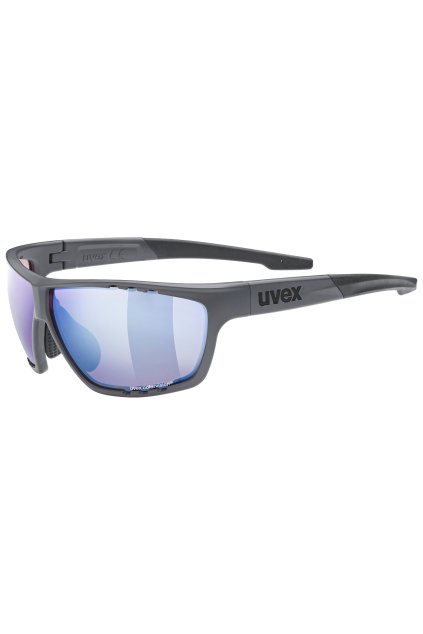 Cyklistické sluneční brýle UVEX SPORTSTYLE 706 CV, DARK GREY MAT
