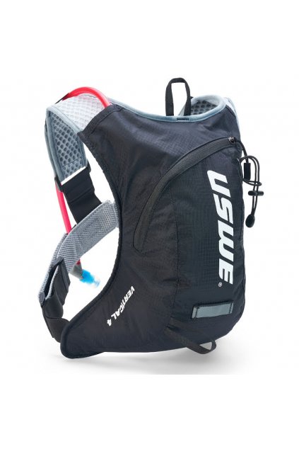 Multisportovní batoh s pitným vakem USWE Vertical 4 plus - carbon black