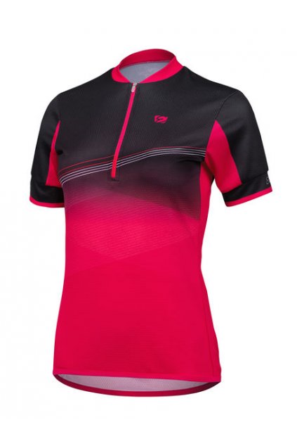 Dámský letní cyklistický dres LIV, růžová/černá