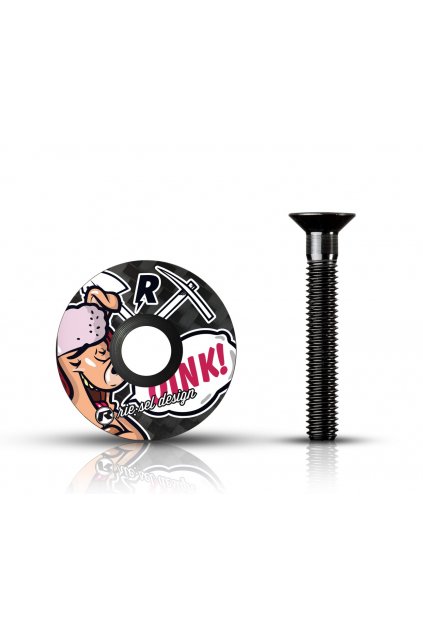 Víčko hlavovky Rie:sel stem:cap trail pig