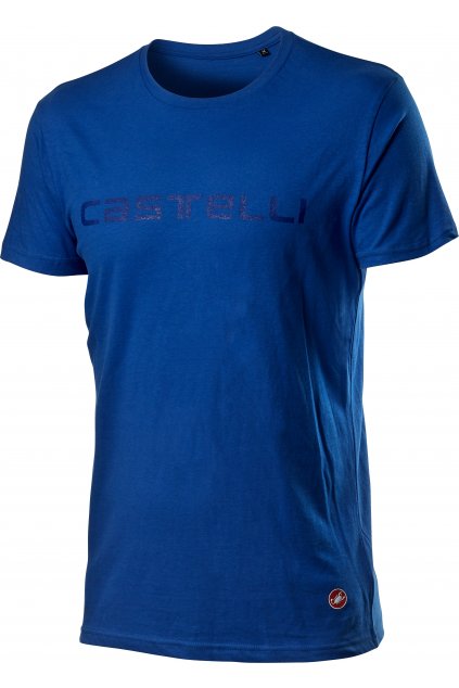 Pánské triko CASTELLI Sprinter, azzuro italia