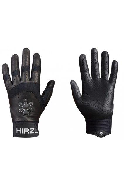 Cyklistické rukavice HIRZL Grippp force, černá