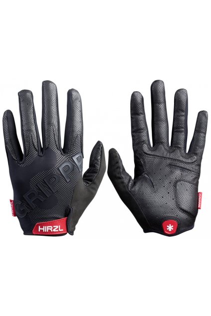 Cyklistické rukavice HIRZL Grippp Tour FF 2.0, černá