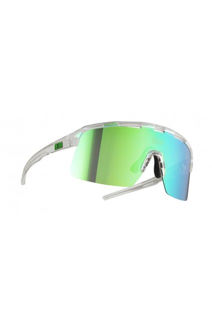 Cyklistické brýle NEON ARROW 2.0, rámeček CRYSTAL SHINY , skla GREEN