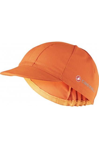 Cyklistická čepička CASTELLI Endurance Cap, brilliant orange