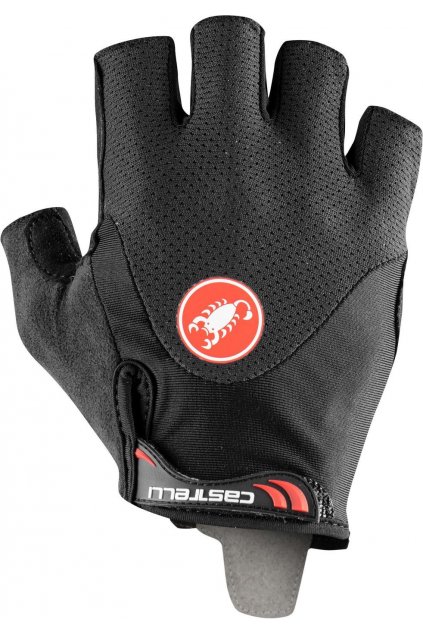 Pánské cyklistické rukavice CASTELLI Arenberg Gel 2, black